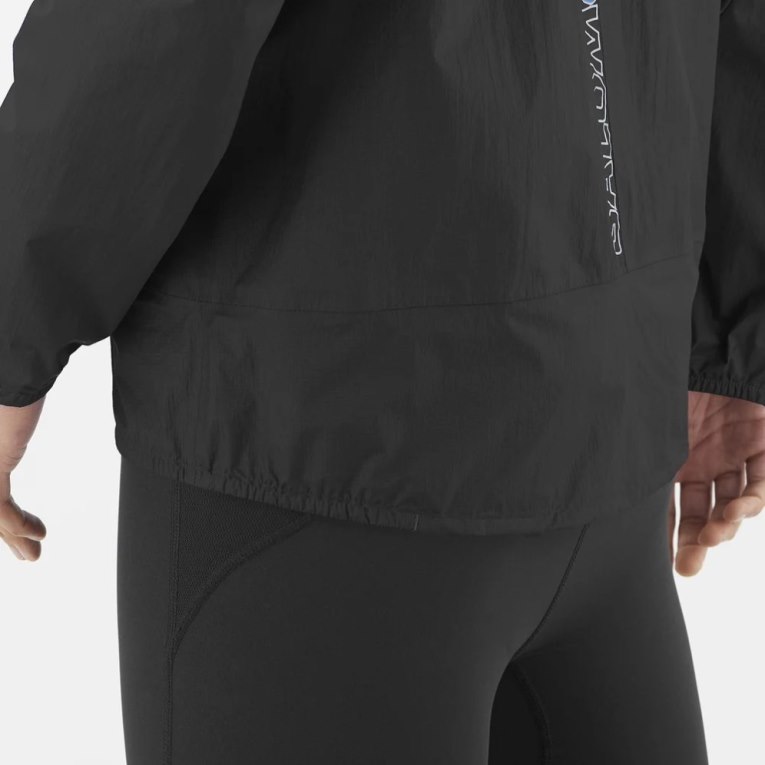 Black Salomon Bonatti Waterproof Men's Shell Jackets | PH 85391A